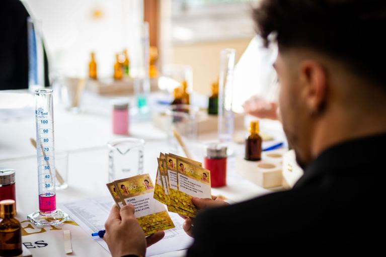 Formation en Parfumerie à la Parfumerie ÔÔ Paradis des Sens à Walcourt